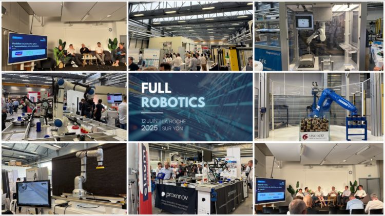 Melange de photos de la journée Full Robotics
